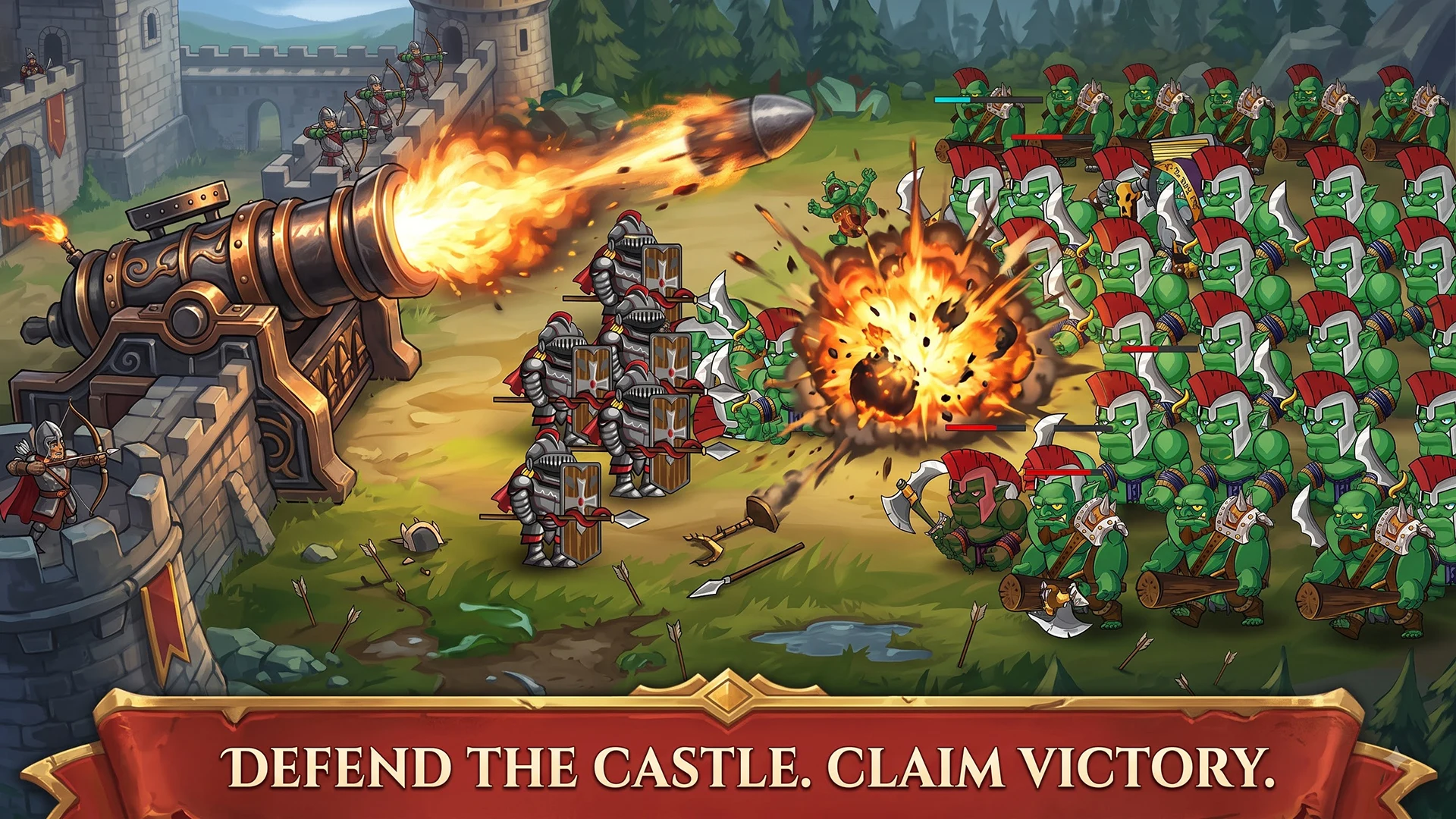 Orc War: Monster Defense screenshot