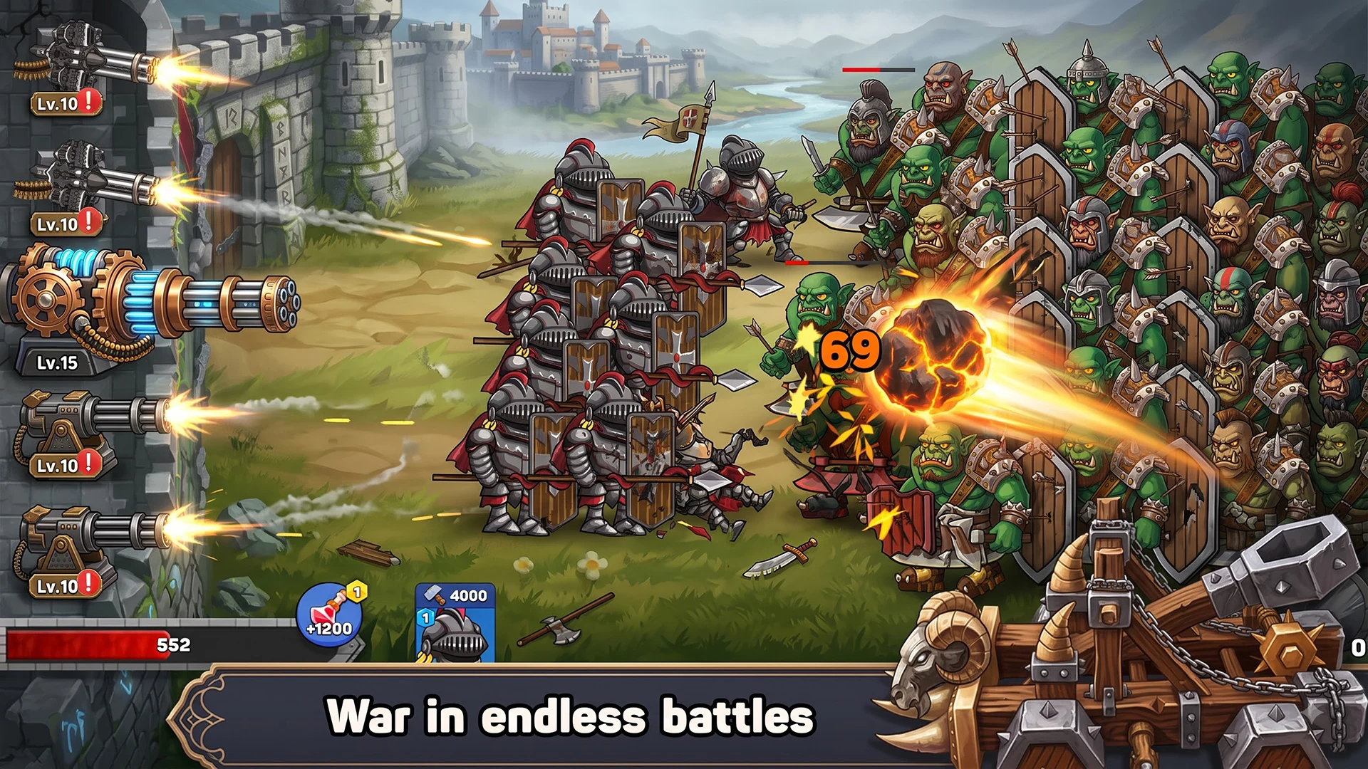 Orc War: Monster Defense screenshot